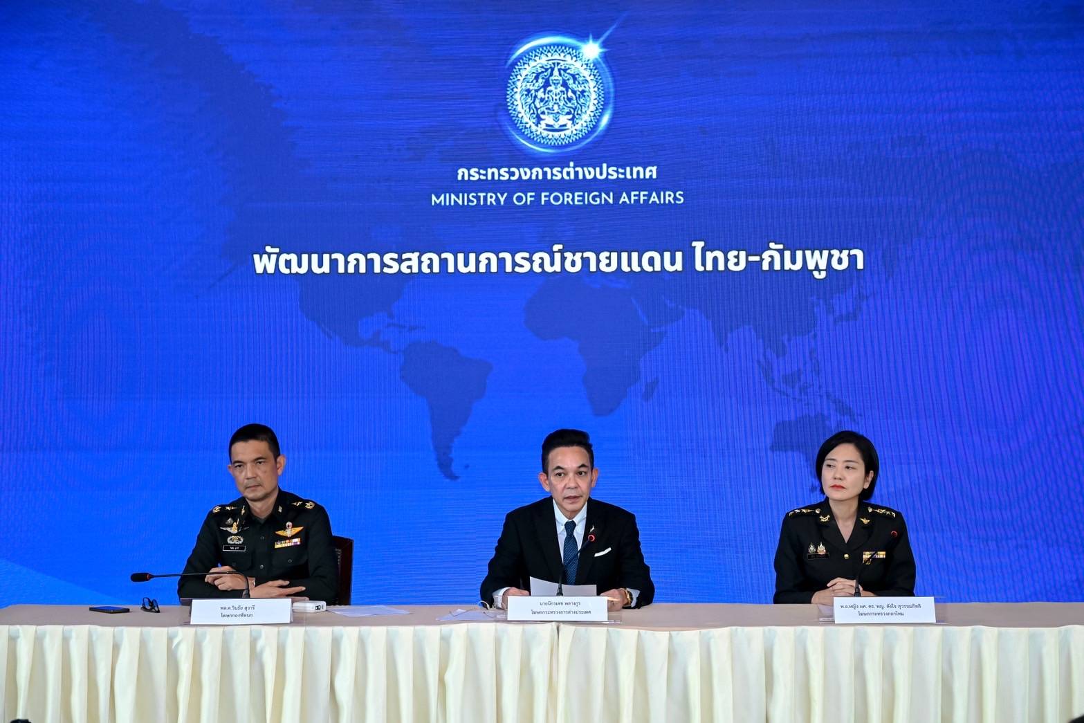 กต.เรียกร้องกัมพูชา ลดตึงเครียดชายแดน ใช้เวทีเจบีซีหาทางออกไม่ให้ลุกลาม หลังกัมพูชาไม่ทำตามเอ็มโอยูปี 43