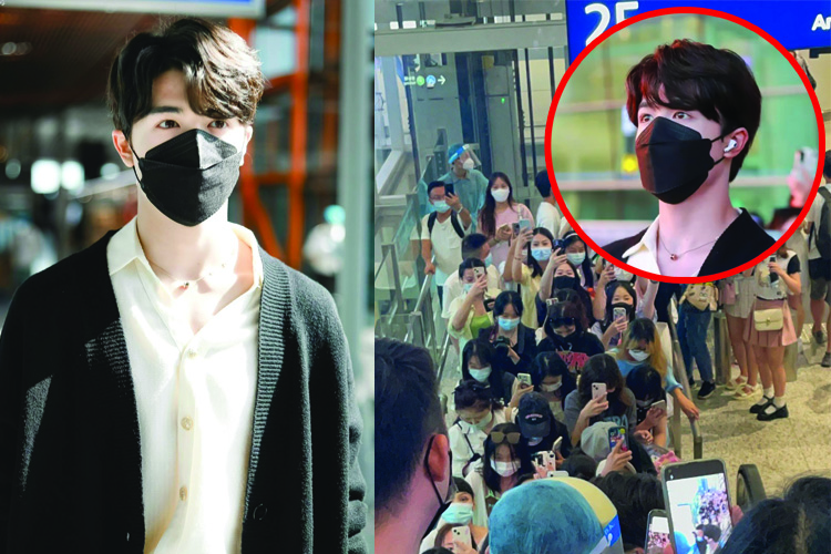 สนามบินแตก! “แพทริค ณัฐวรรธ์” ถึงอู่ฮั่น แฟนๆ แห่ต้อนรับอบอุ่น