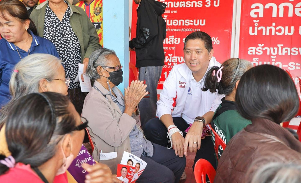 "นิกร" ผู้สมัคร เขต 8 เพื่อไทย ลุยหาเสียงโคราช ขอความไว้วางใจกลับมาทำงานต่อเนื่อง