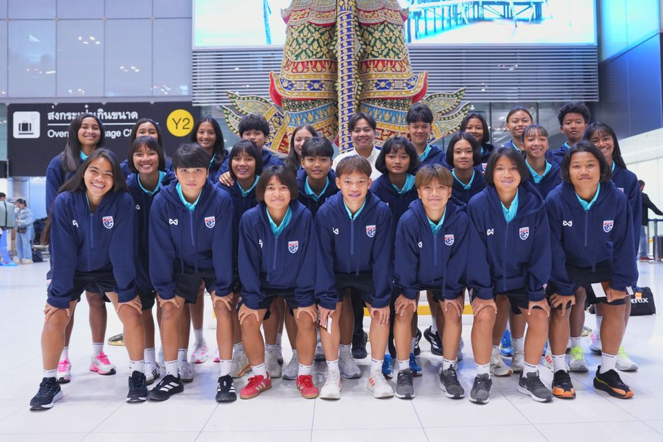 "โค้ชมิ่ม" นำ ฟุตบอลหญิงไทย U17 เดินทางสู้ศึก Srikandi Merdeka CUP 2026 ที่อินโดนีเซีย เตรียมพร้อมก่อนคัดเอเชีย
