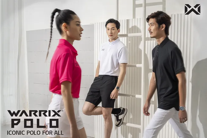 วอริกซ์ (WARRIX) เปิดตัวโปโลคอลเลคชั่นใหม่ “ICONIC POLO FOR ALL” Lifestyle ไหนก็ใส่ได้