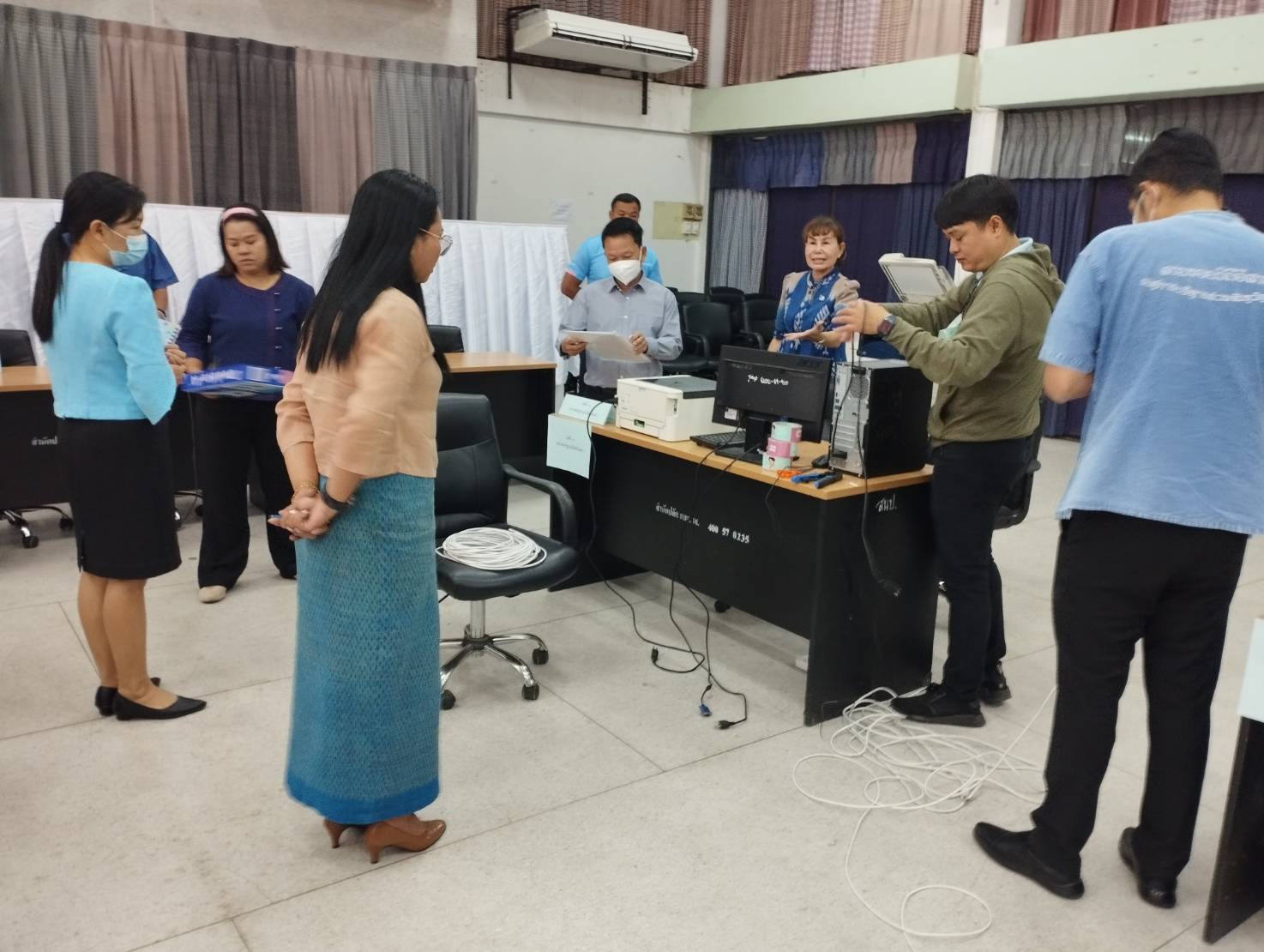 อบจ.ยโสธรเตรียมสถานที่รับสมัครว่าที่สจ.เขตเลือกตั้งที่ 2 อำเภอป่าติ้วแทนตำแหน่งที่ว่าง
