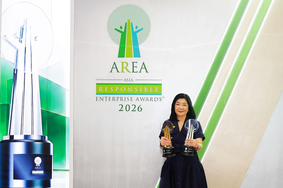 ซันโทรี่ ไทย คว้า 2 รางวัลใหญ่ AREA 2026 ด้านความยั่งยืน เดินหน้า “Growing for Good”