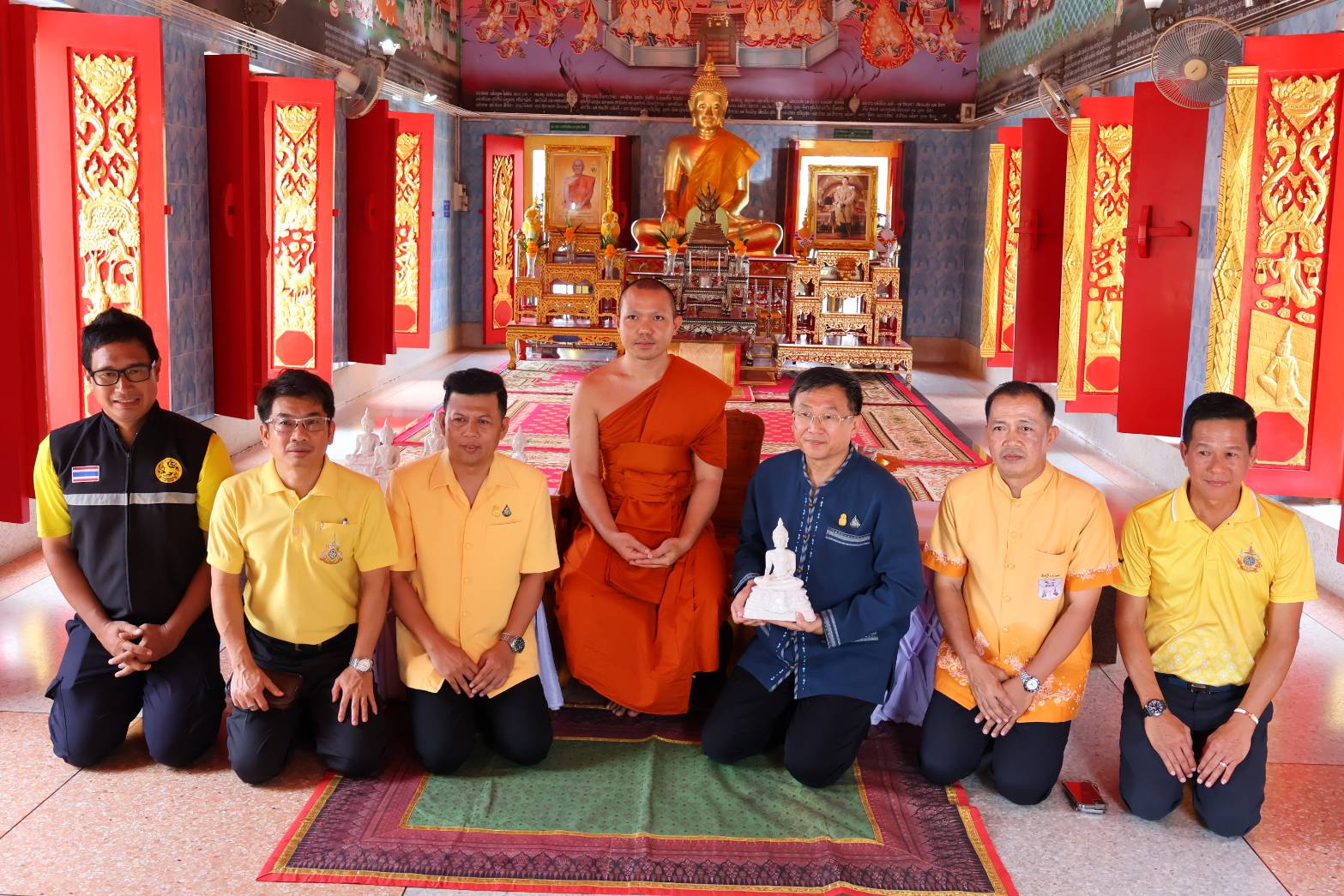 รองปลัดมท. เปิดโครงการหมู่บ้านอาสาพัฒนาและป้องกันตนเอง(อพป.) บ้านบางพระนอน จังหวัดสิงห์บุรี