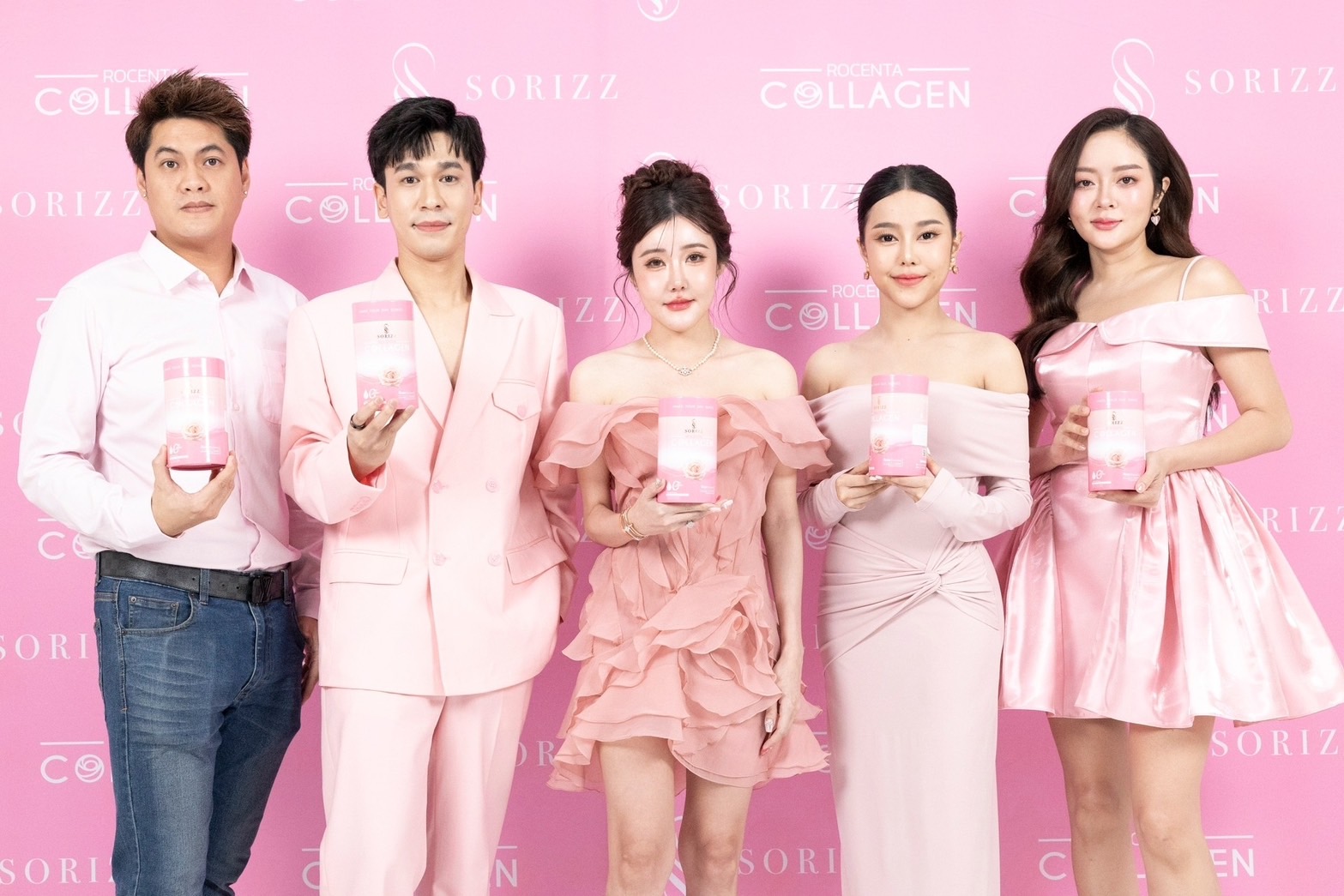 “แก้มบุ๋ม” และ “พี่พีท” เปิดตัวเป็นพรีเซนเตอร์คู่ คอลลาเจนผิวกระจก SORIZZ Rocenta Collagen