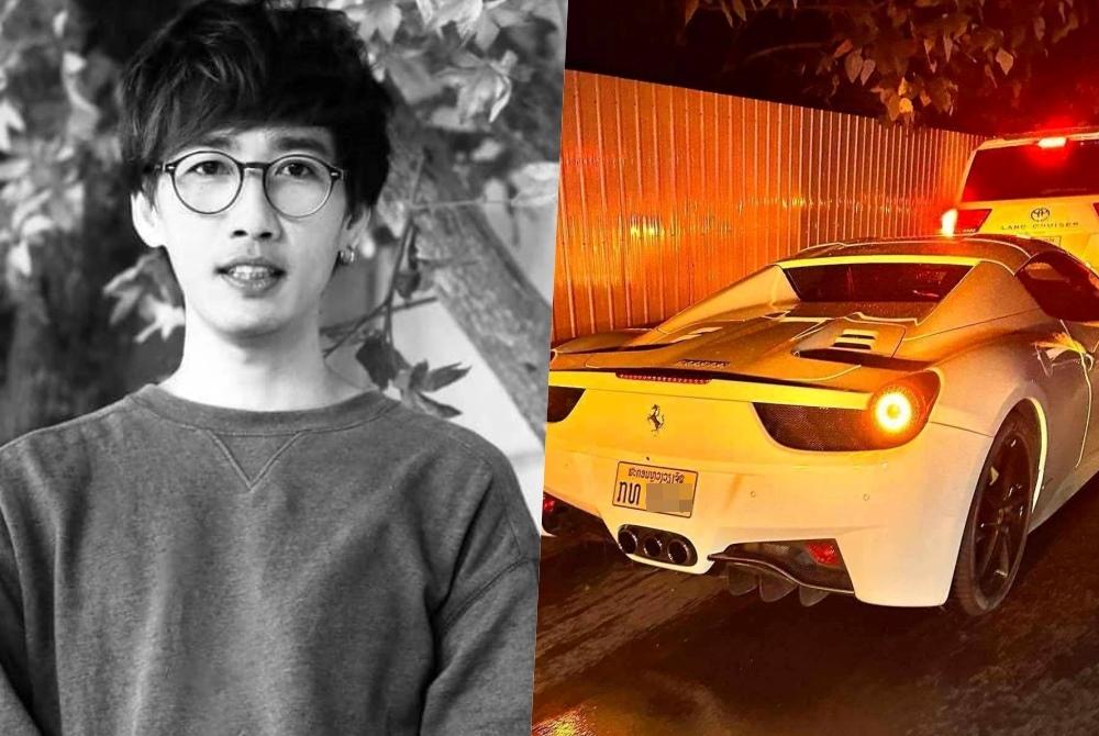 ชาวลาวขอความเป็นธรรมให้หนุ่มไทย โดนเด็ก17ซิ่งรถหรูชนดับ  