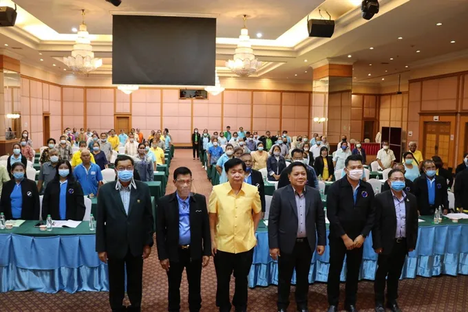 สกจ.สงขลา ร่วมประชุมใหญ่ฯ พบปะสมาชิก สกต.ธกส.สงขลา 