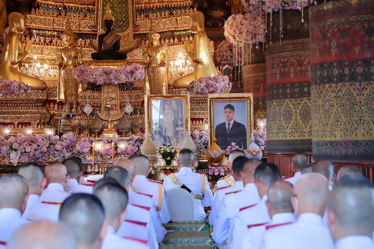 กองทัพบกจัดพิธีเจริญพระพุทธมนต์พร้อมใจทำความดีถวายเป็นพระราชกุศลฯ แด่ในหลวงและเจ้าฟ้าทีปังกรรัศมีโชติฯ  