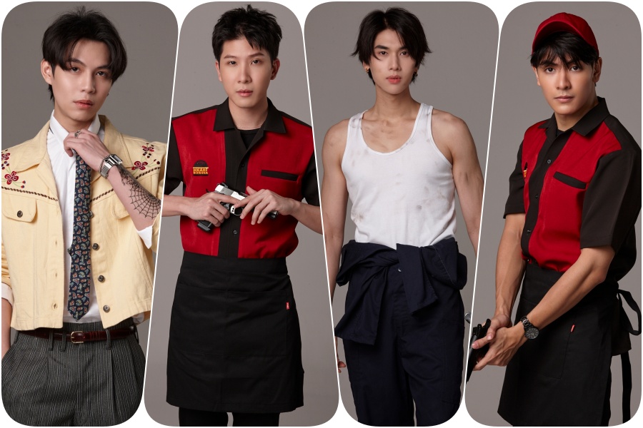 “เฟิร์ส-ข้าวตัง-จุง-ดัง” พลิกคาแรกเตอร์สุดขั้ว! ลงซีรีส์ “THE HEART KILLERS เขาจ้างให้ผมจีบนักฆ่า” เริ่มตอนแรก 20 พ.ย.