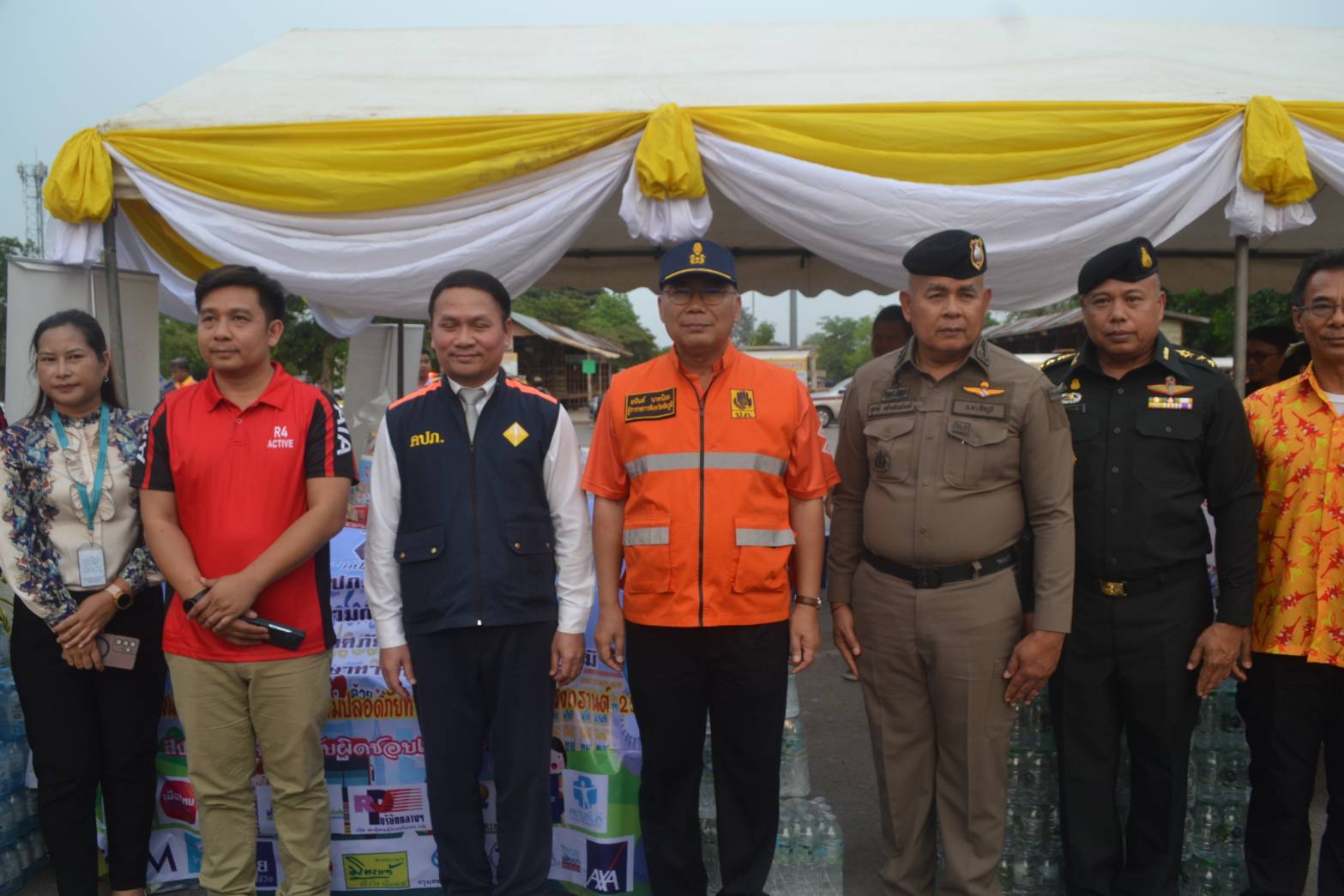 ผู้ว่าฯชัยภูมิ นำทีม เปิดพิธี ปฏิบัติการป้องกัน-ลดอุบัติเหตุ ช่วงเทศกาลสงกรานต์ 