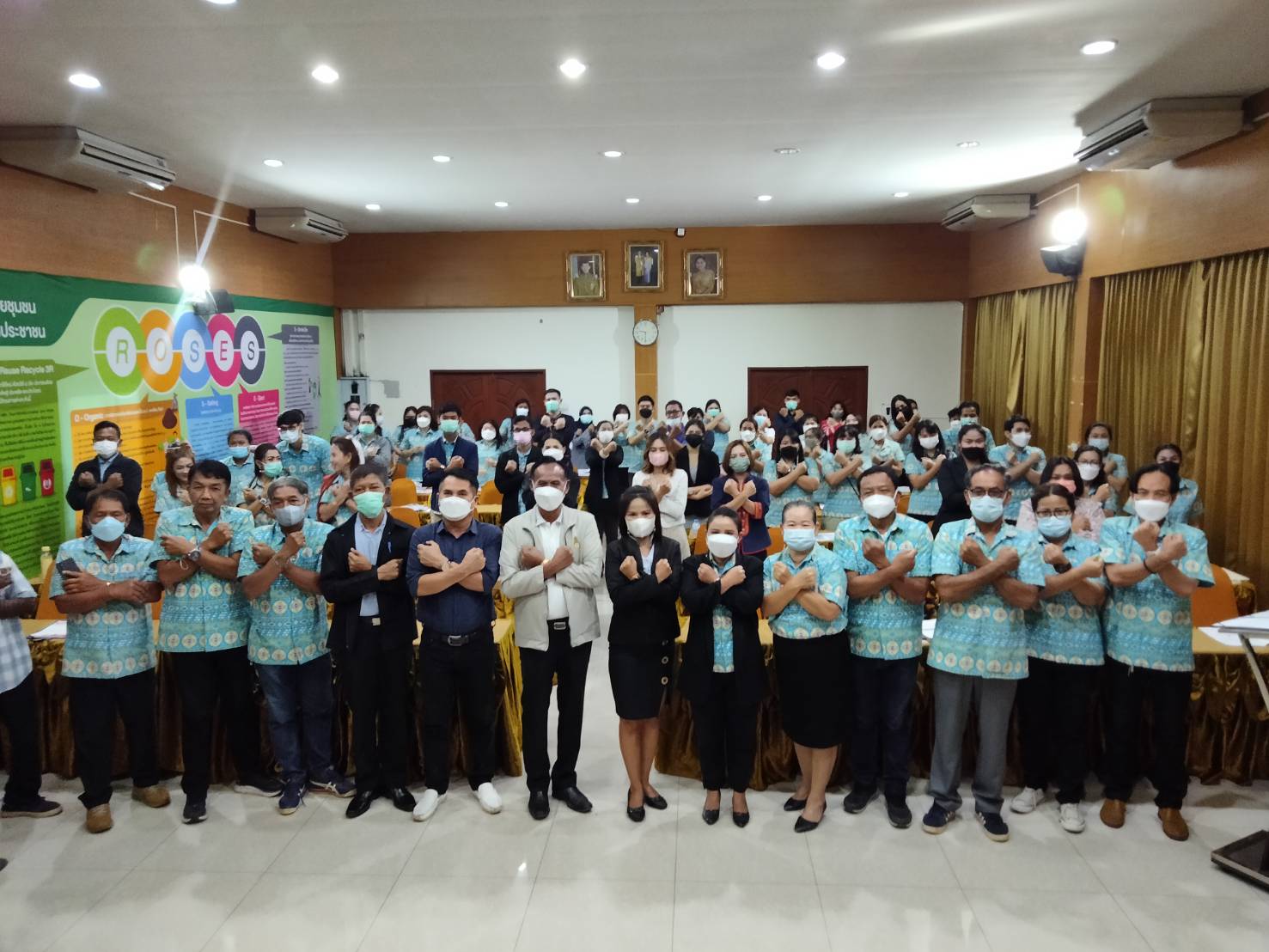 เทศบาลตำบลทับมา เปิดโครงการสร้างจิตสำนึกในการป้องกันปราบปรามการทุจริต 