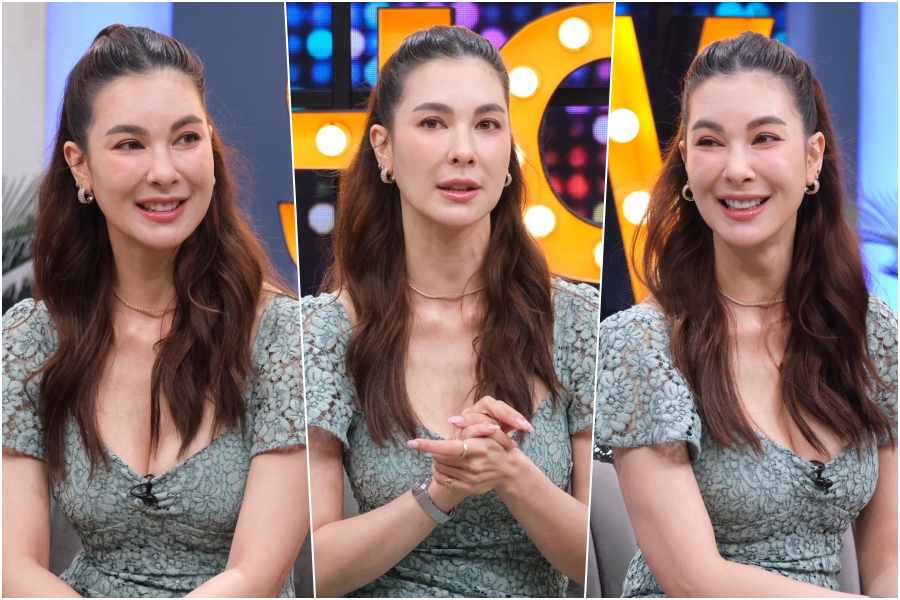 "โบว์ เบญจวรรณ" เล่าช็อตหวาน! "แบงค์ พชร" ขอเป็นแฟนกลางน้ำตก โรแมนติกจนใจละลาย อยู่ด้วยแล้วอบอุ่นใจ