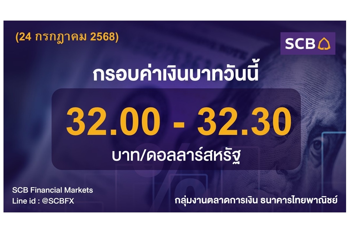 เงินบาทแข็งค่าสุดรอบ 2 ปี หลังดอลลาร์อ่อน-นักลงทุนลดถือสินทรัพย์ปลอดภัย