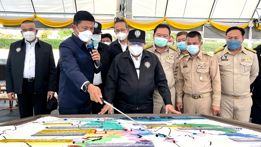 “รองเฉลิมเกียรติ” ร่วมคณะ “พล.อ.ประวิตร” ติดตามโครงการอ่างฯ คลองหางแมว คาดสร้างเสร็จปี 66