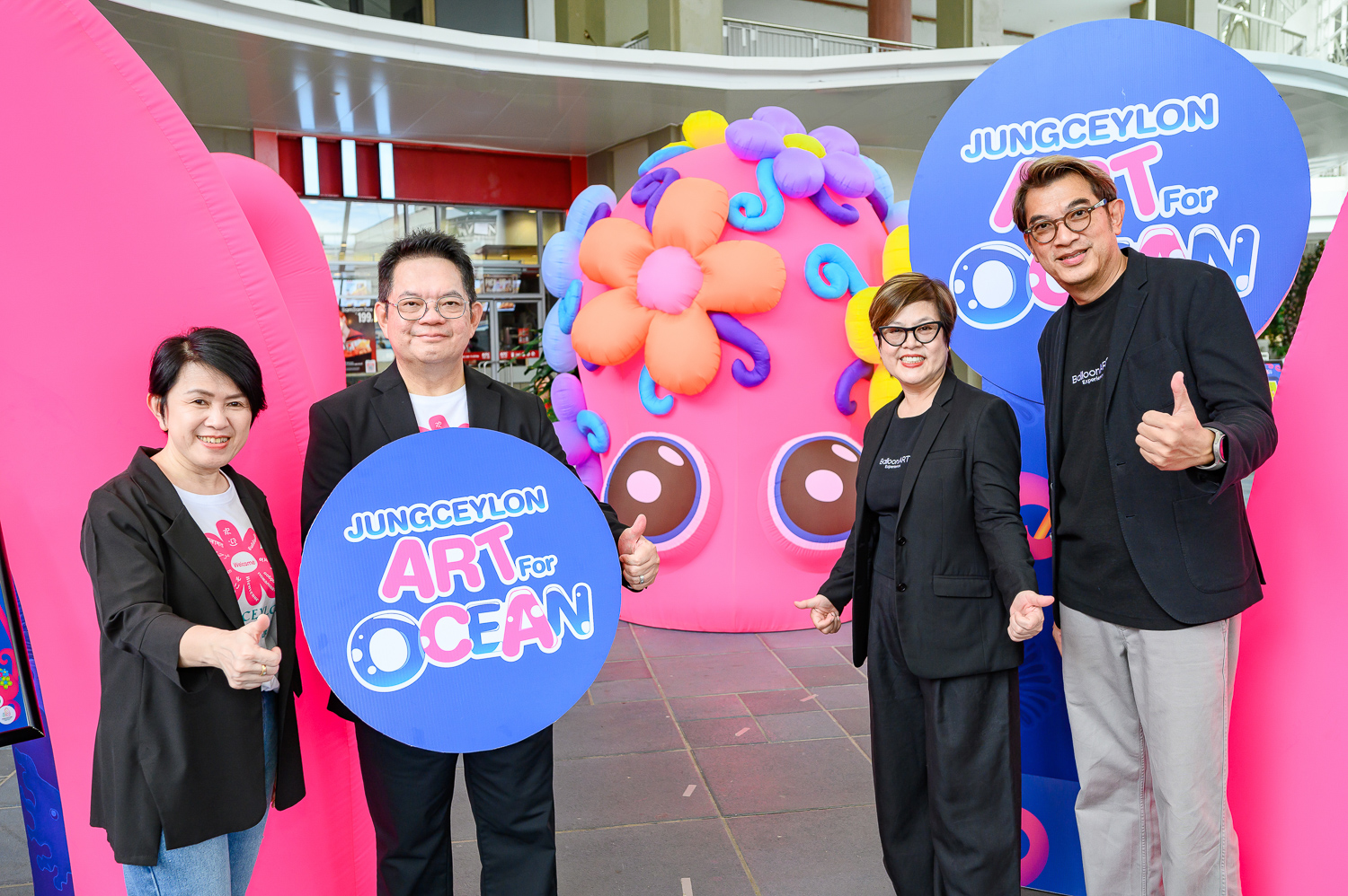 งานศิลปะเพื่อมหาสมุทร “JUNGCEYLON ART FOR OCEANS” 