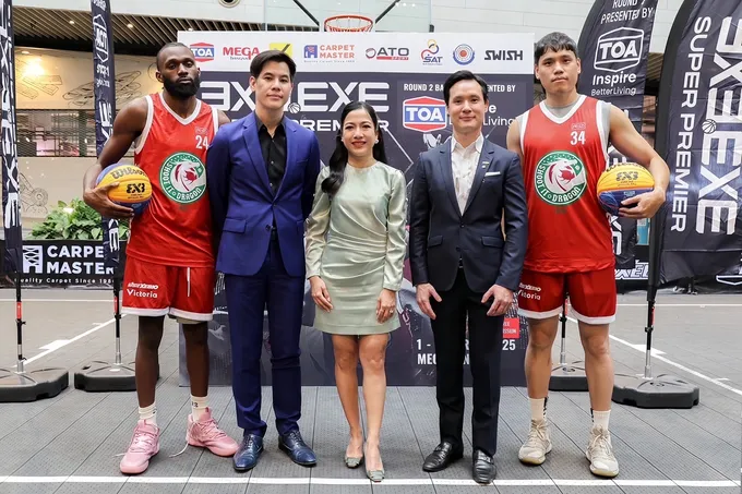 ทีโอเอ จับมือ เมกาบางนา หนุนจัดยัดห่วง3x3 ระดับโลก
