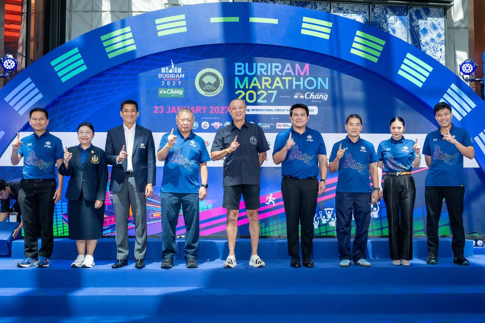แถลงใหญ่ปีที่ 11! บุรีรัมย์ มาราธอน 2027 เปิดศักราชใหม่ เดินหน้าสู่ Marathon Destination แห่งเอเชีย