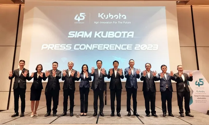 45 ปี สยามคูโบต้า!! มุ่งพัฒนานวัตกรรม หนุนภาคเกษตรสู่ NET ZERO