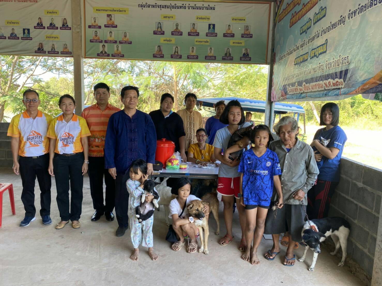 ปศุสัตว์ยโสธร ร่วมกับท้องถิ่นติดเครื่องหมาย QR code ประจำตัวสัตว์ นวัตกรรมเพื่อการป้องกันโรคพิษสุนัขบ้า