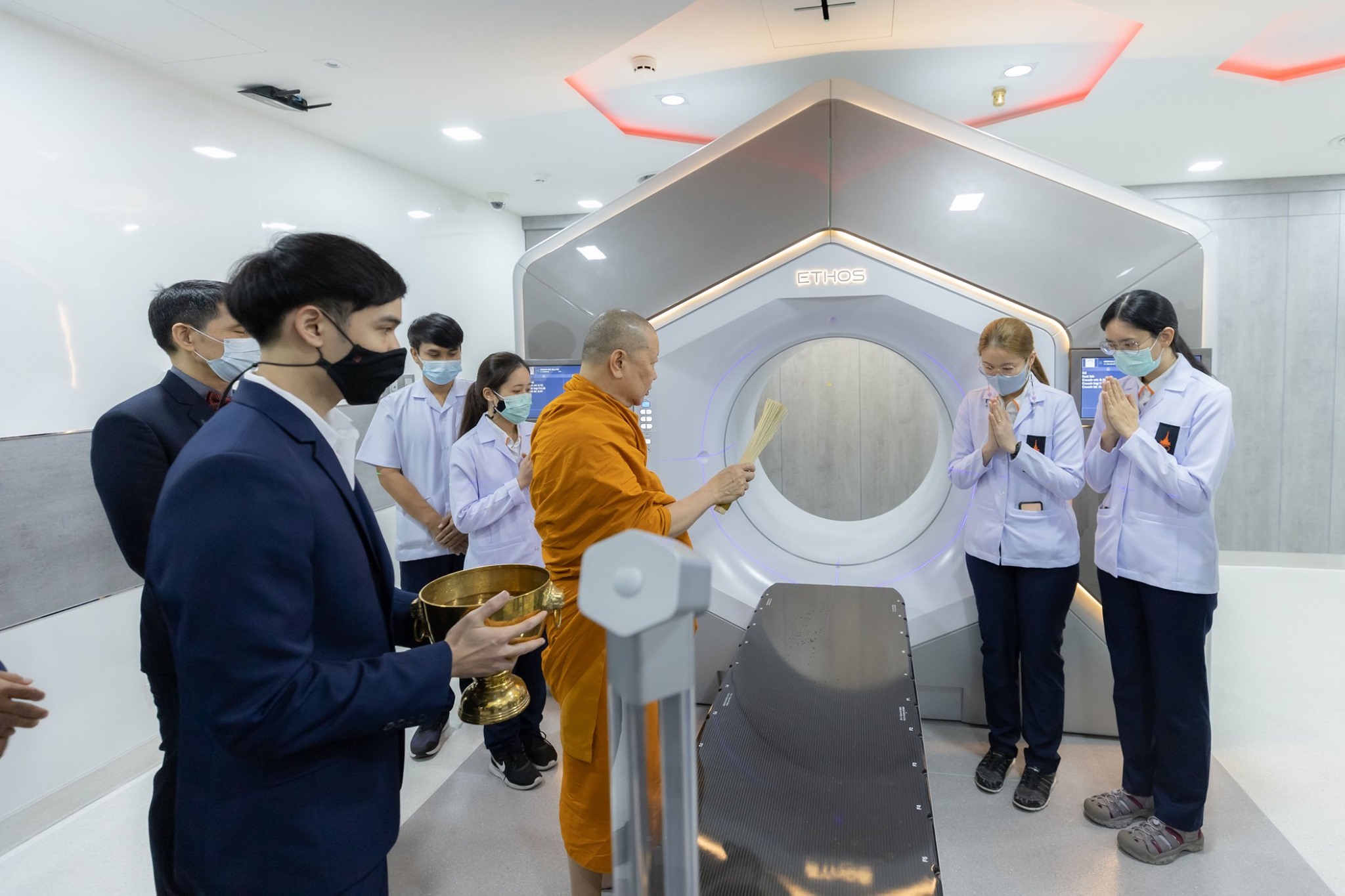 รพ.จุฬาภรณ์ เปิดให้บริการเครื่องฉายรังสีรักษามะเร็งรุ่น Ethos 1 พ.ค.นี้