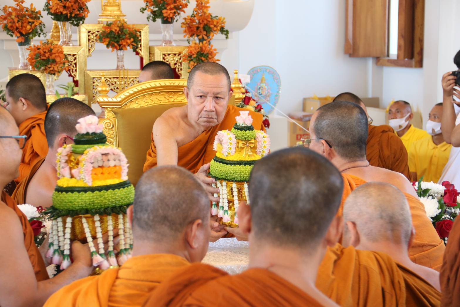 ศรัทธาแน่นวัดอายุวัฒนมงคลรักษาการเจ้าคณะภาค 8 กาฬสินธ์ุ