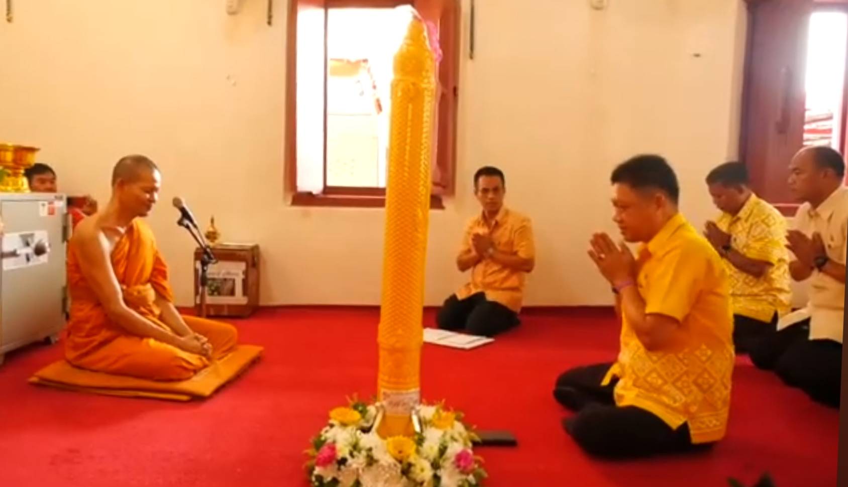 ชัยนาท ถวายเทียนพรรษา เนื่องในเทศกาลวันอาสาฬหบูชา และวันเข้าพรรษา 