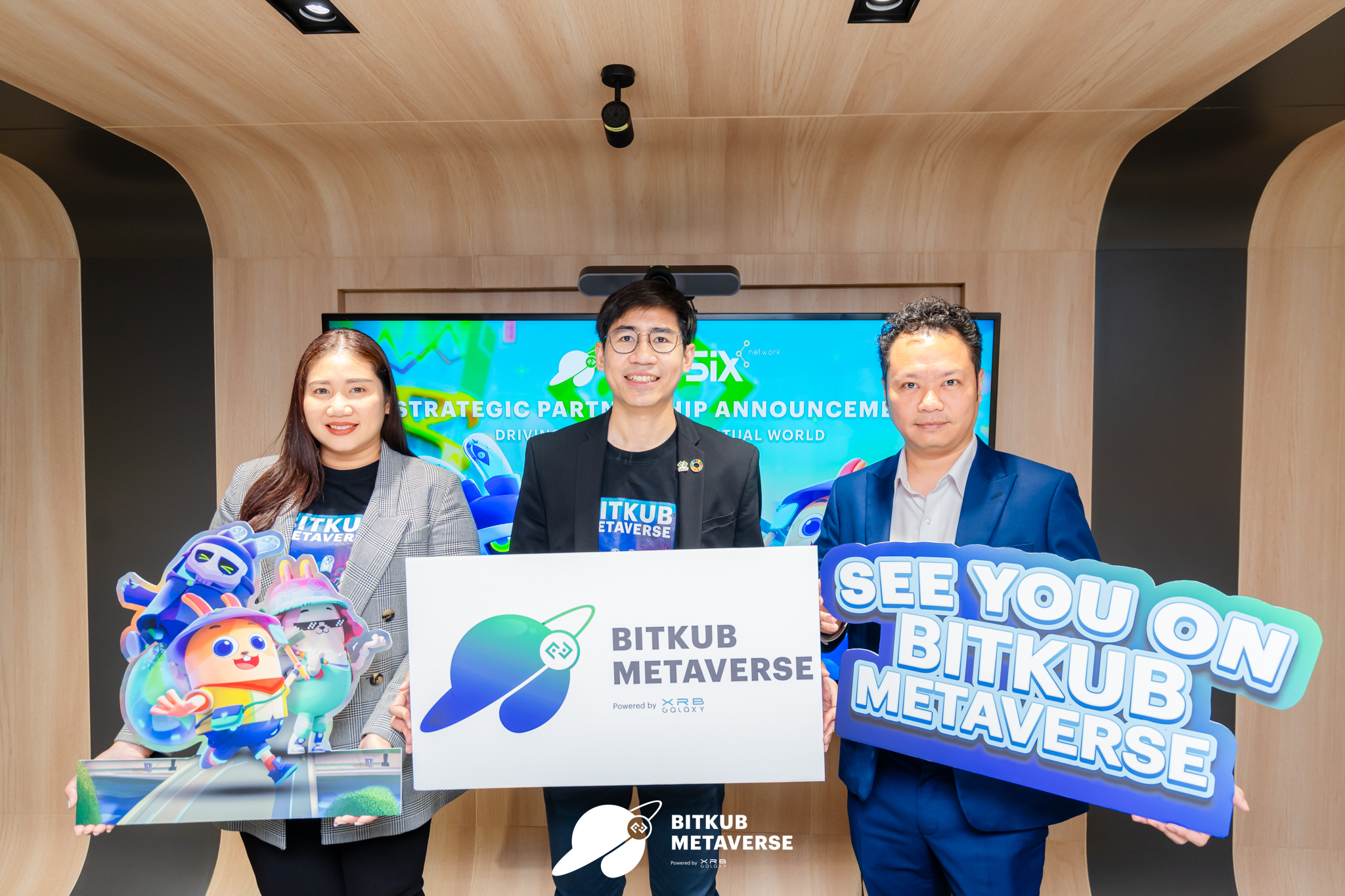 ซิคซ์ เนทเวิร์คเข้าร่วมรันวงการโลกเสมือน ประกาศพัฒนาโปรเจกต์บน Bitkub Metaverse