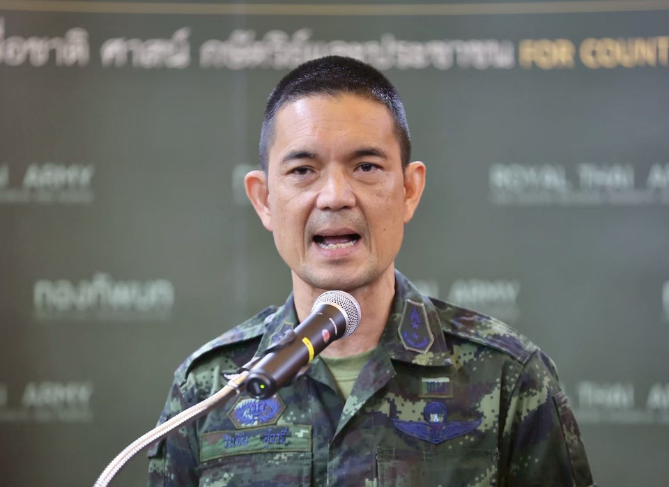 "กองทัพบก" แจงข่าวบิดเบือน "สื่อกัมพูชา" อ้างคำพูด "สว. อังคณา" ผิดจากข้อเท็จจริง ย้ำอย่าตกเป็นเครื่องมือสร้างความแตกแยก