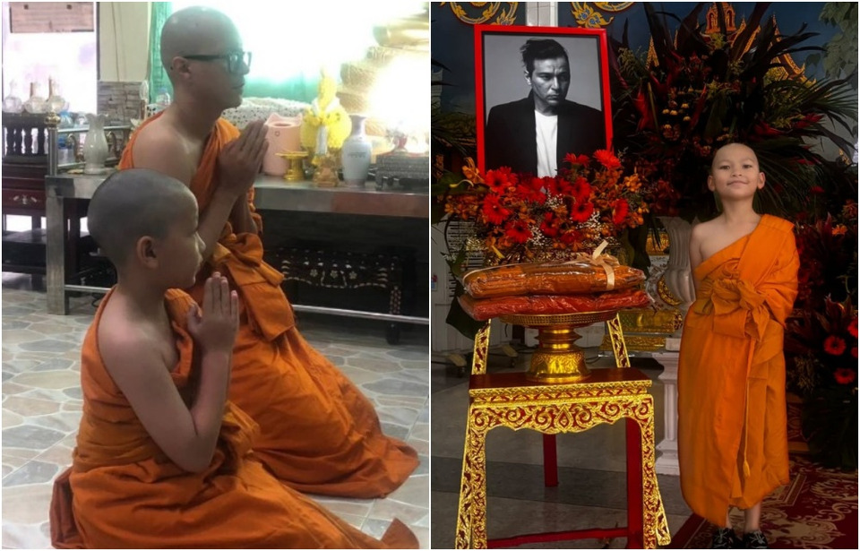 บีบหัวใจ! “น้องมิก้า” ลูกชาย “เร แม๊คโดแนลด์” บวชหน้าไฟส่งพ่อครั้งสุดท้าย “แม็กเวลล์” น้องชายร่วมอาลัย
