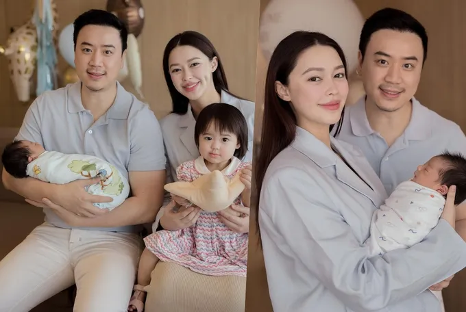 "แพทริเซีย" เปิดภาพ "น้องแพทริค" อวดโมเมนต์อบอุ่น4คนพ่อแม่ลูก