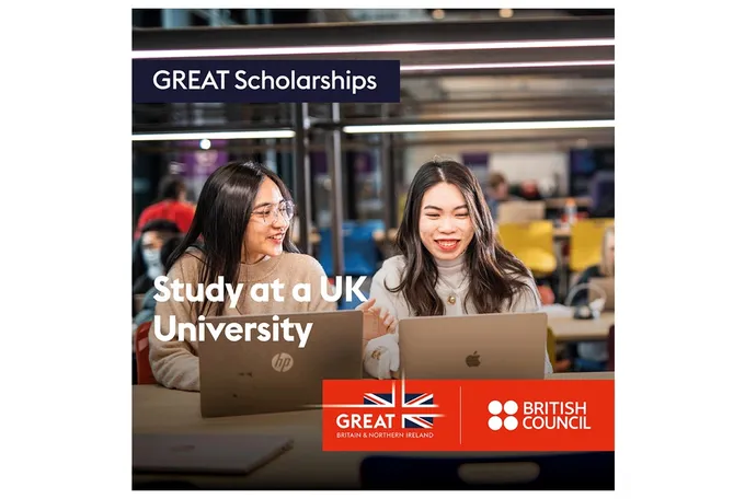 บริติช เคานซิล เปิดรับสมัครทุน “GREAT Scholarships 2023”