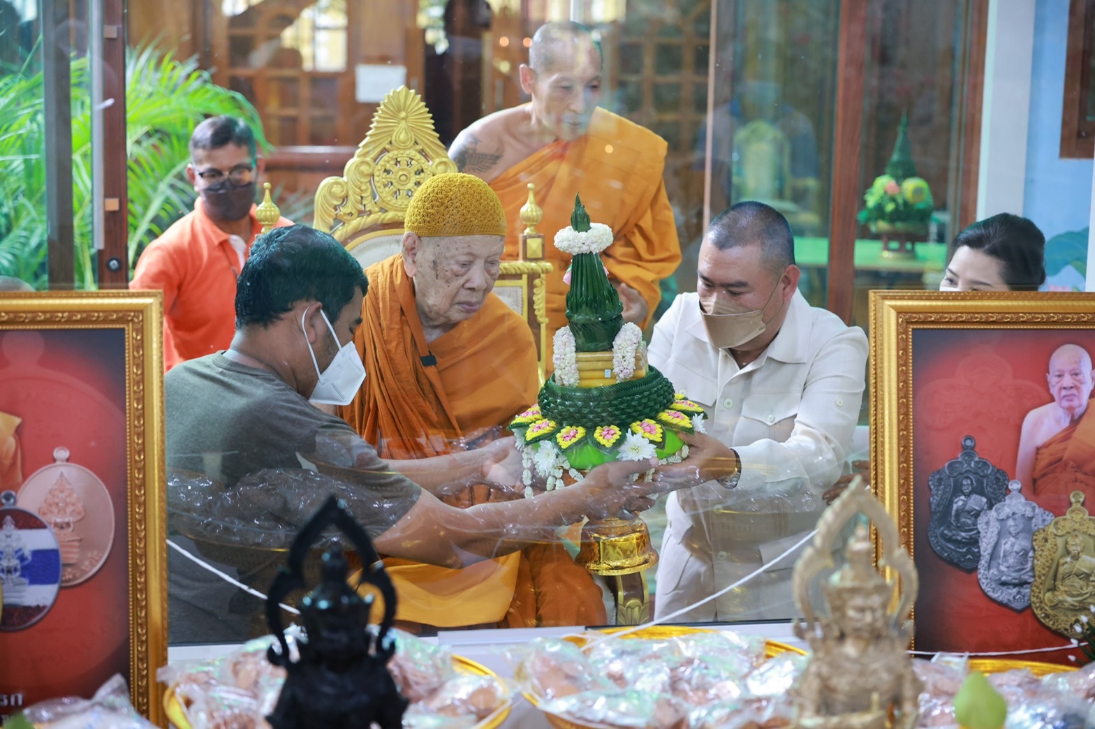 "บิ๊กหิน"เป็นประธานพิธีพุทธาภิเษกมหามงคล เหรียญหลวงปู่แผ้ว ปวโร รุ่น “จเรตำรวจแห่งชาติ”