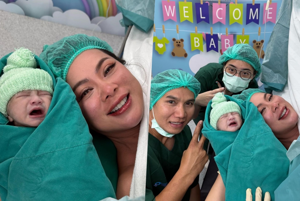 คลอดแล้ว! "บุ๋ม ปนัดดา" เปิดภาพ"น้องอาเธอร์"  คนบันเทิง-แฟนคลับแห่ยินดี