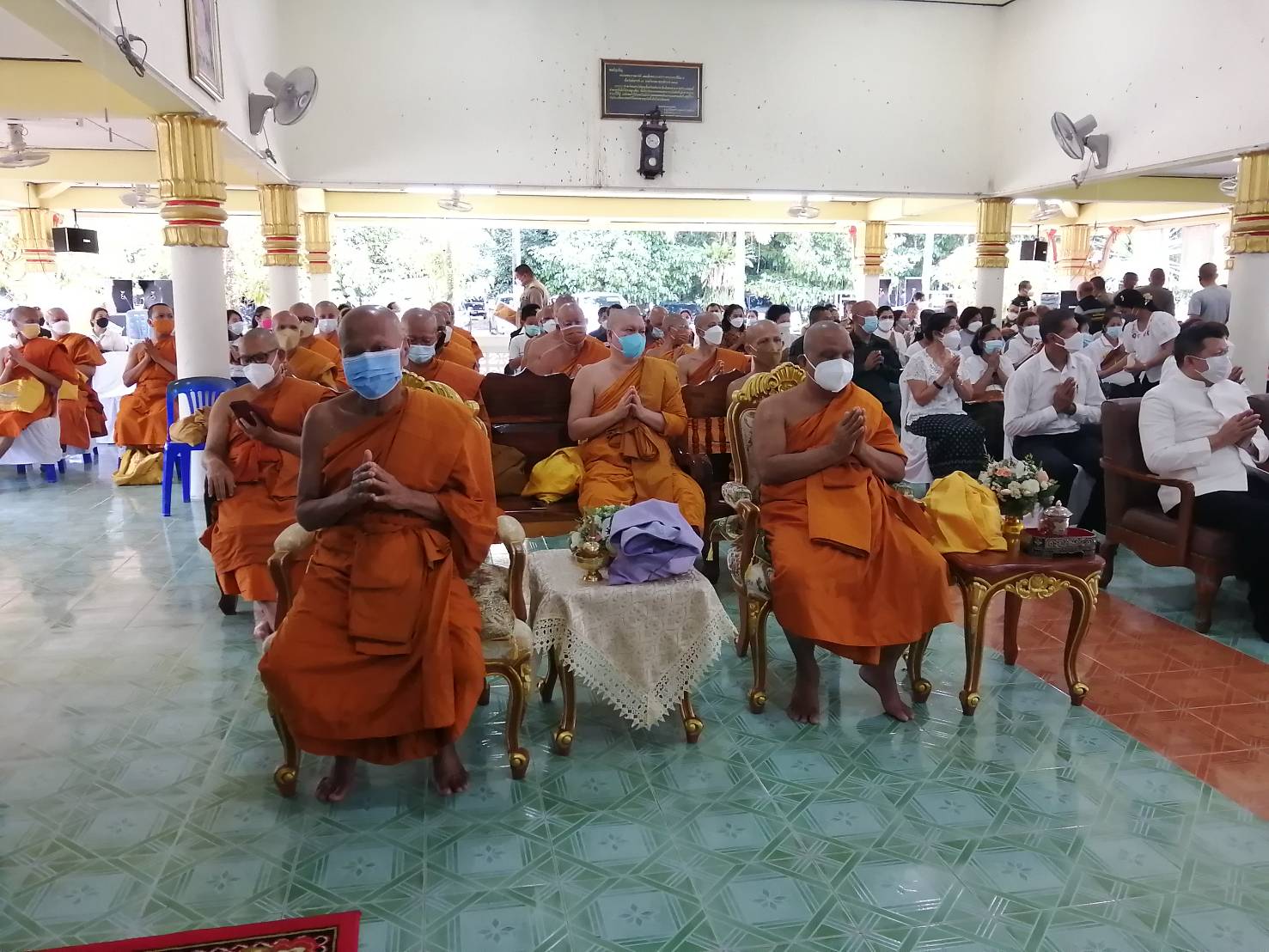 ชาวอำเภอสุไหงปาดีร่วมทำบุญทักษิณานุปทาน  ครบ 3 ปี'พระครูโชติรัตนานุรักษ์'