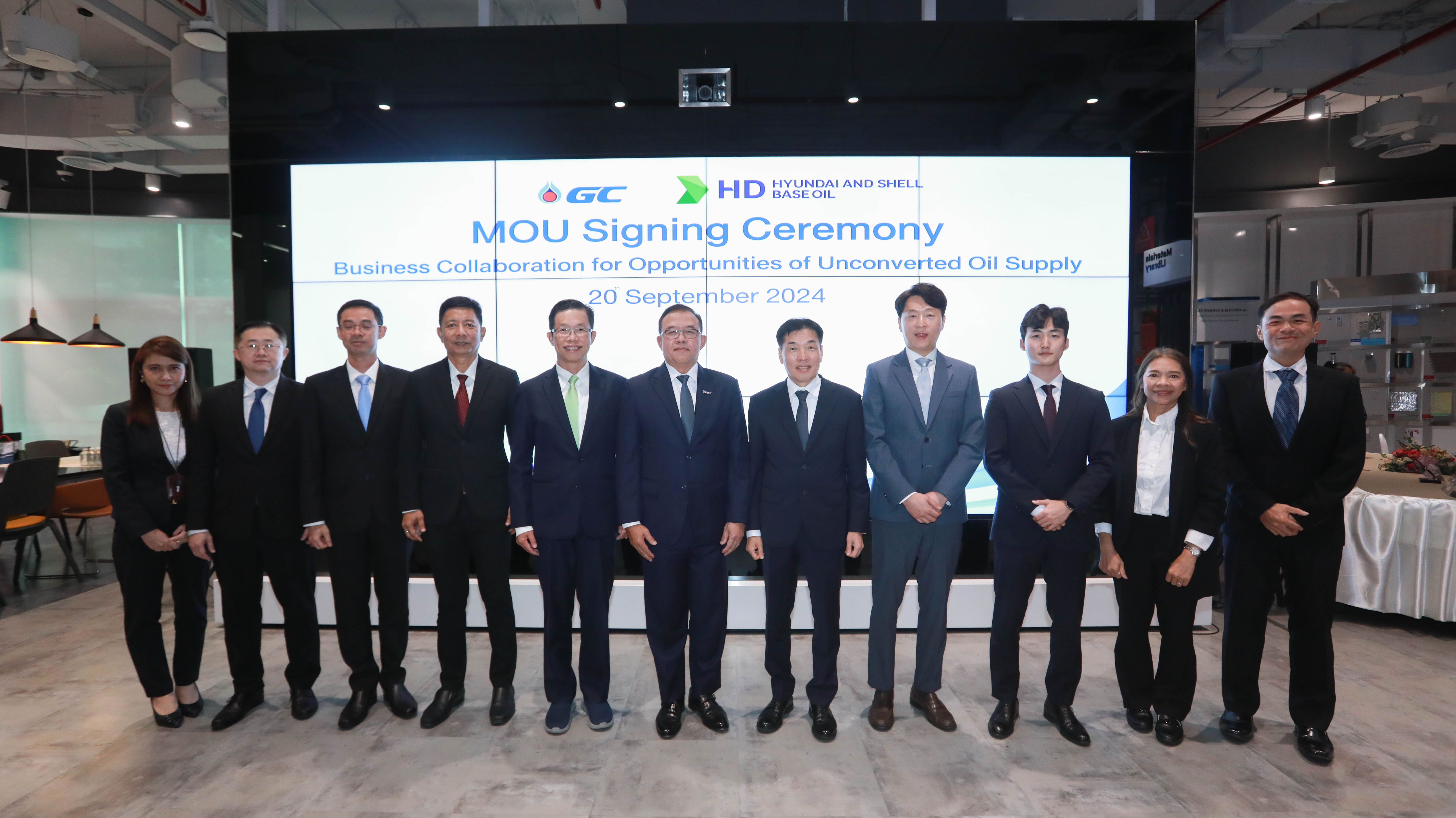 GC ร่วมกับ HSB ผนึกกำลังสร้างห่วงโซ่คุณค่าเคมีภัณฑ์ สู่การเป็นองค์กรต้นแบบด้านความยั่งยืน