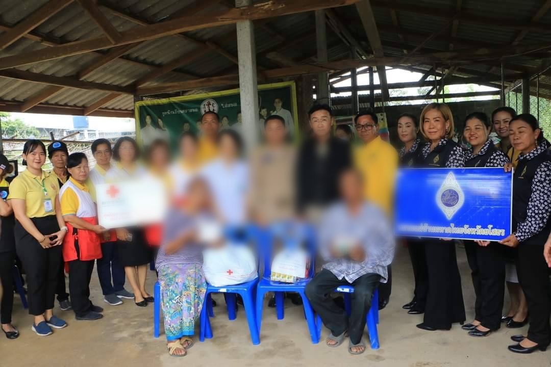 รองผู้ว่าฯยโสธร ลงพื้นที่เยี่ยมให้กำลังใจครอบครัวกลุ่มเปราะบางพื้นที่อำเภอกุดชุม
