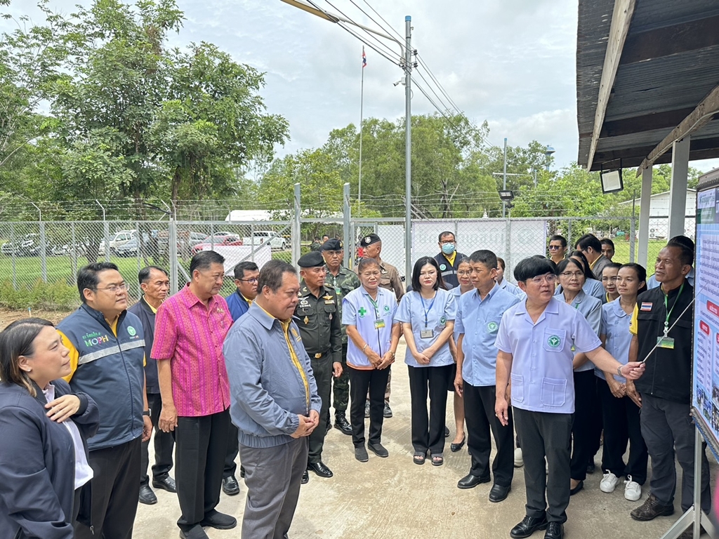 รมว.ยุติธรรม ตรวจเยี่ยมมินิธัญญารักษ์ หนุน "ร้อยเอ็ดโมเดล" แก้ปัญหายาเสพติดยั่งยืน