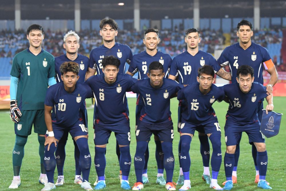 "ทีมชาติไทย" ขยับขึ้นอันดับ 100 ฟีฟ่าแรงกิ้ง ก.ย.67