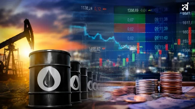 อัปเดตดัชนีเศรษฐกิจสำคัญ น้ำมัน WTI พุ่ง 5.2%  ดาวโจนส์ร่วง 419.02 จุด ผวาสหรัฐฯ-อิหร่านปะทะดันเงินเฟ้อ ราคาน้ำมันไทย 2 ก.ย.