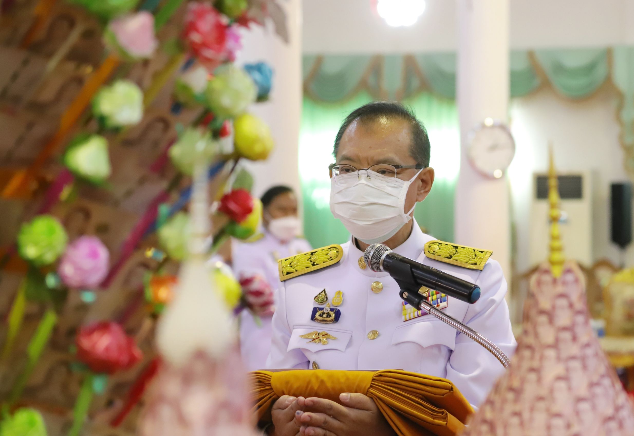 จังหวัดปทุมธานี ทอดผ้าป่า “โครงการทุนเล่าเรียนหลวงสำหรับพระสงฆ์ไทย” 