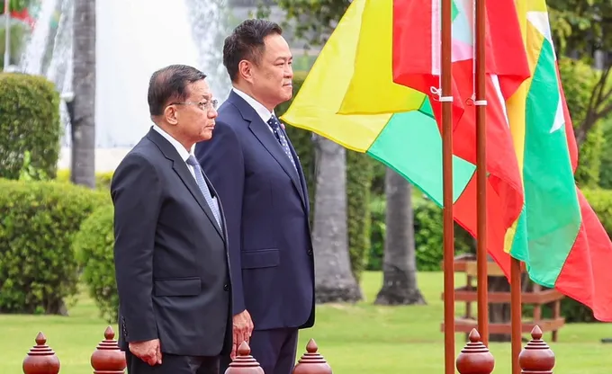 นายกฯ ต้อนรับประธานาธิบดีเมียนมา เดินหน้าความร่วมมือเพื่อความมั่นคงและการพัฒนาร่วมกัน