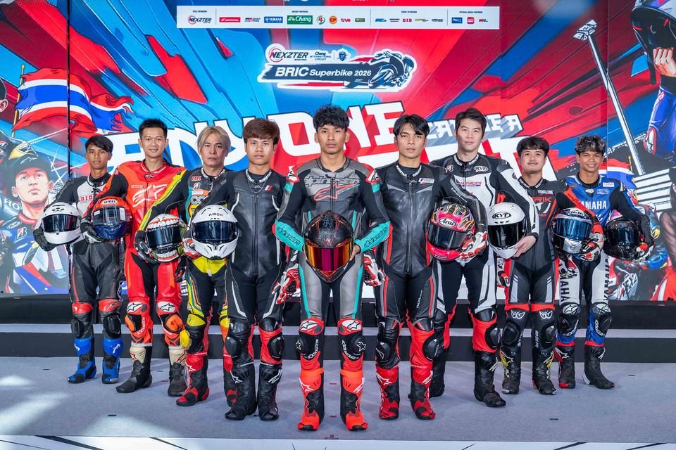 “NEXZTER BRIC Superbike 2026” เปิดจักรวาลความเร็วฮีโร่นักบิดไทยสไตล์มังงะ ปรับกติกา-บุกตลาดจีนเต็มสูบ