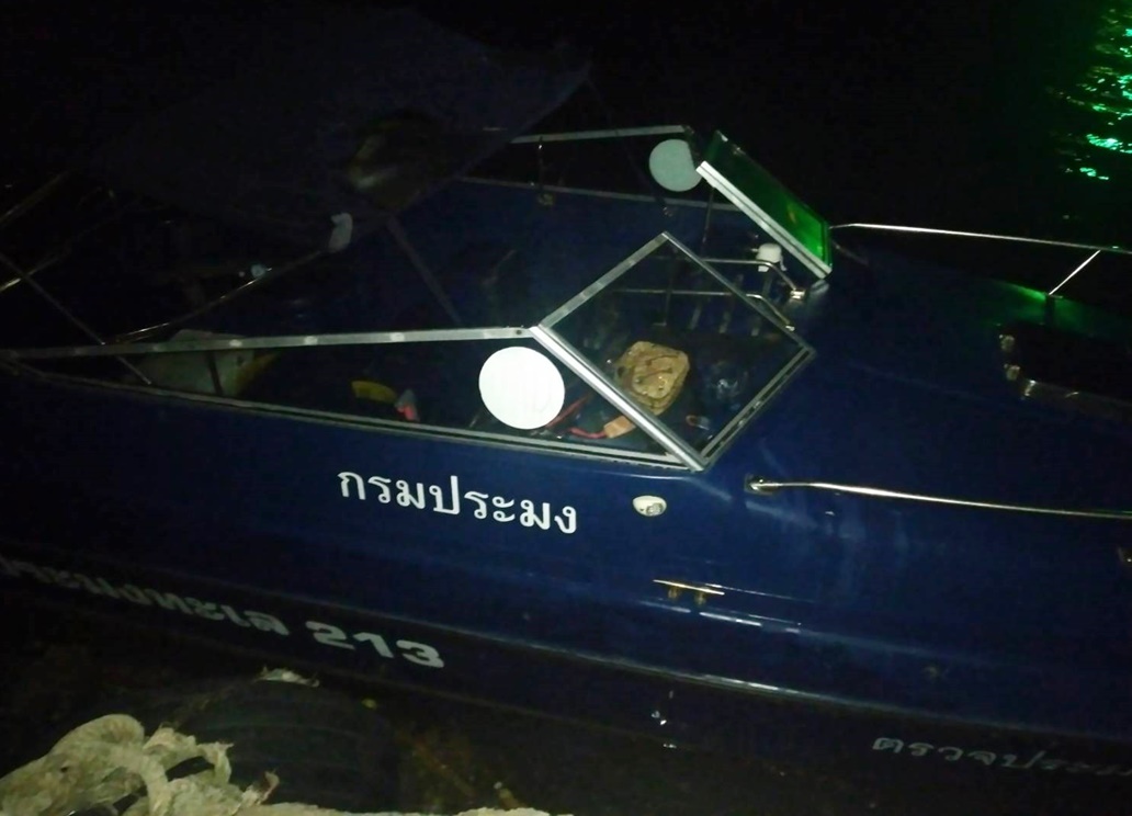 ศรชล.ภาค 1 ช่วยเหลือลูกเรือประมงเมียนมา  ลวดสลิงฟาดหน้ากลางทะเล ส่งรพ.เร่งด่วน
