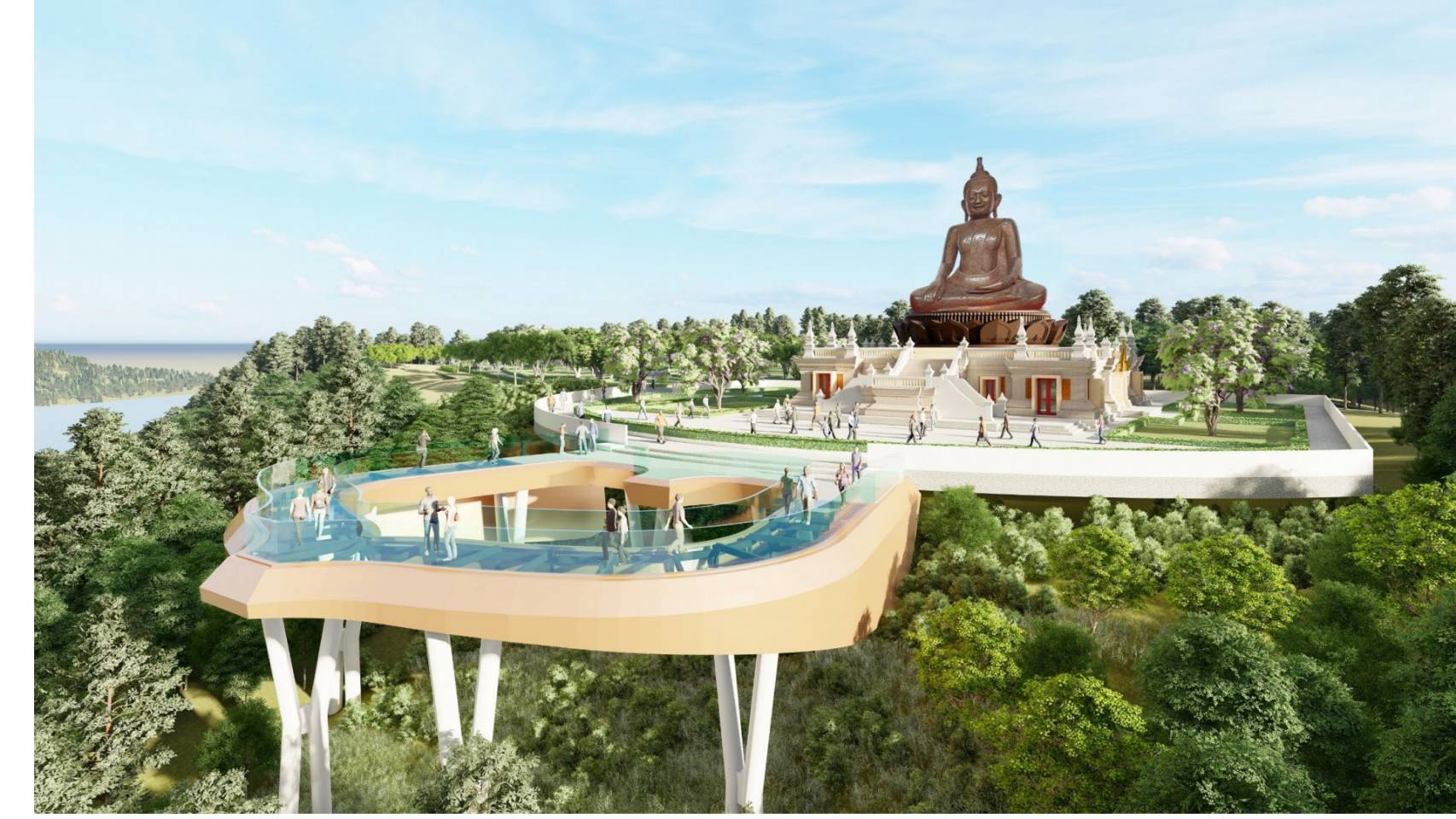 ส.ส.เพื่อไทยโคราช ดัน SKY WALK เขาเขื่อนลั่น โชว์นายก “เศรษฐา” หนุนงบพัฒนาแลนด์มาร์คใหม่