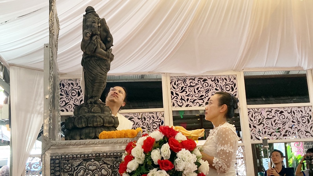 ตลาดน้ำ 4 ภาค พัทยา จัดพิธีบวงสรวงใหญ่ องค์พระพิฆเนศ ปาง 3 เศียร ปลุกท่องเที่ยวสายมู