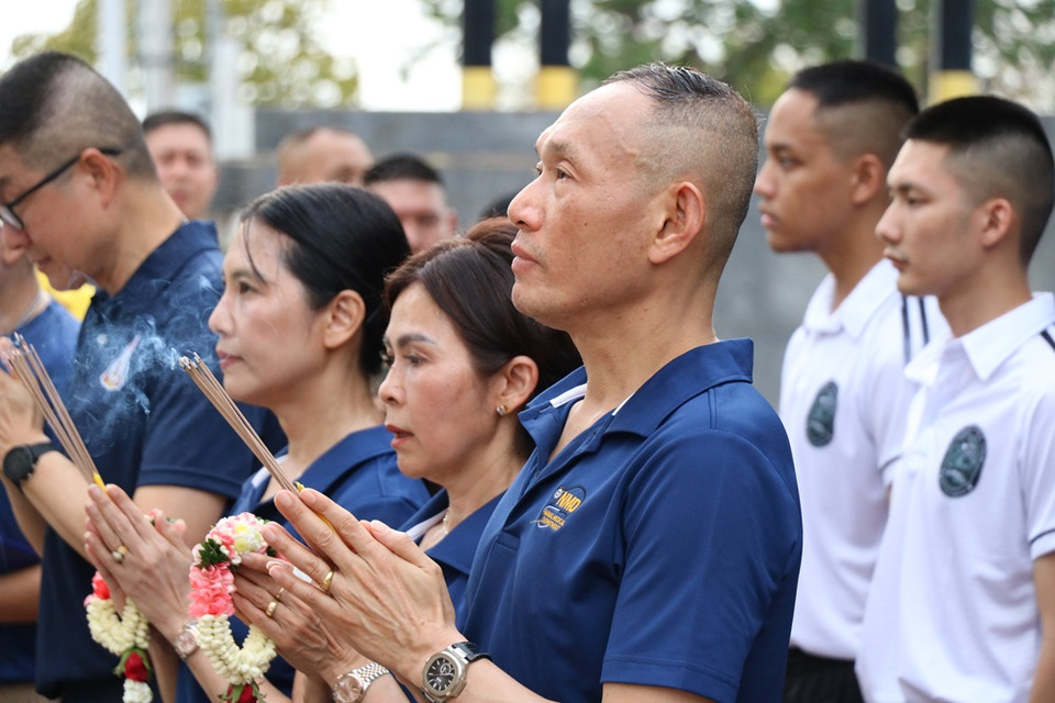 เจ้ากรมแพทย์ทหารเรือนำแพทย์จบใหม่ร่วมกิจกรรมเดิน-วิ่งทดสอบสมรรถภาพที่เขาแหลมปู่เจ้า