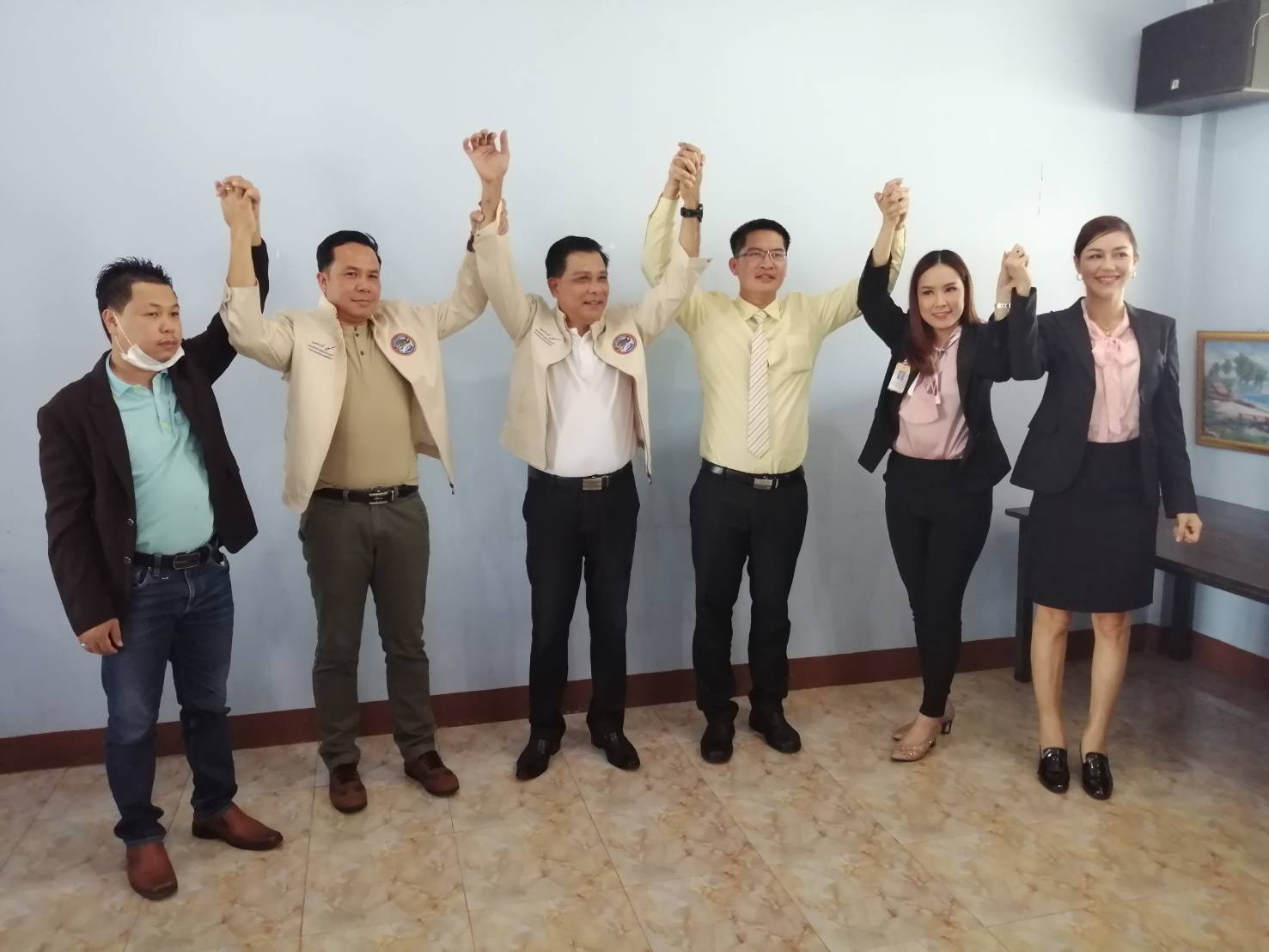 "ไทยศรีวิไลย์"เปิดตัว "ลูกศร อรศศิพัชร์ - บอสโจ๊ะ ปริญวัฒน์"