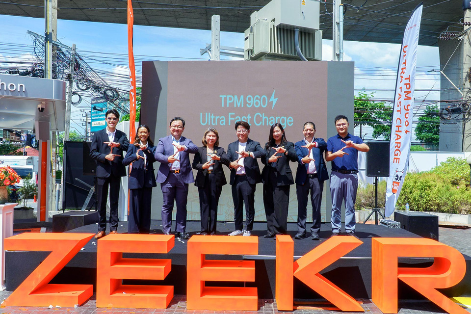 กรุงเทพฯ ผนึก ZEEKR, TPM Automotive, Sinexcel และพันธมิตร เปิดสถานี Ultra-Fast Charging ยกระดับโครงสร้างพื้นฐาน EV ของไทย