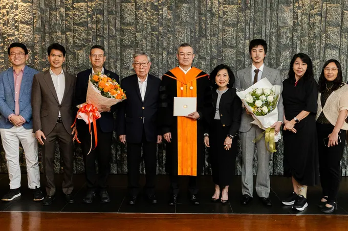 ยินดีกับ ดุษฎีบัณฑิตกิตติมศักดิ์คนใหม่