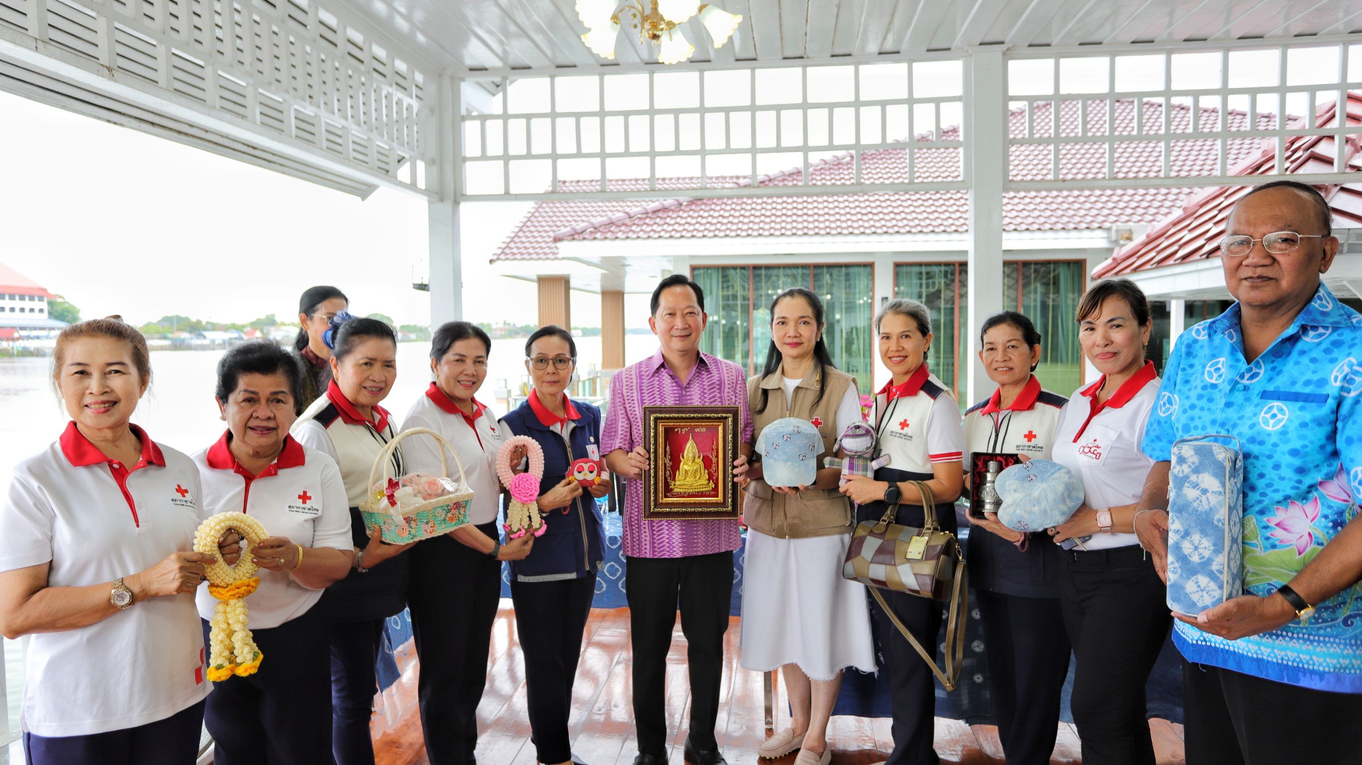 พ่อเมืองแถลงข่าวการจัดงานกาชาดและของดีเมืองปทุมธานี ประจำปี 2567  ชูของอร่อย ของเด่นเมืองปทุม